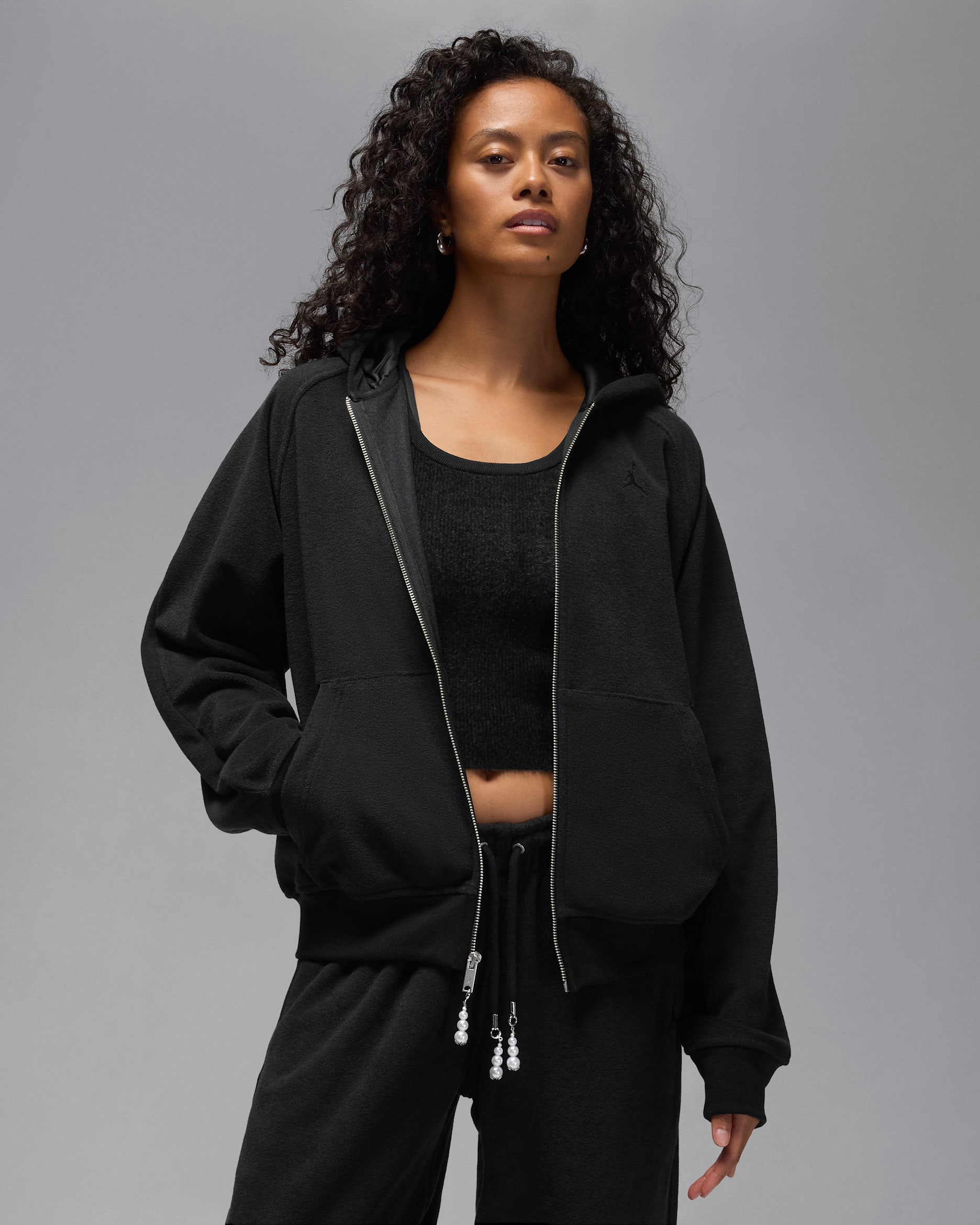 Jordan Flight Fleece Women's Full-Zip Hoodie. Nike.com